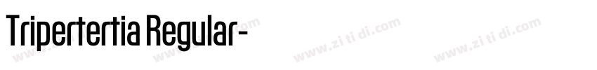 Tripertertia Regular字体转换 Tripertertia Regular字体转换